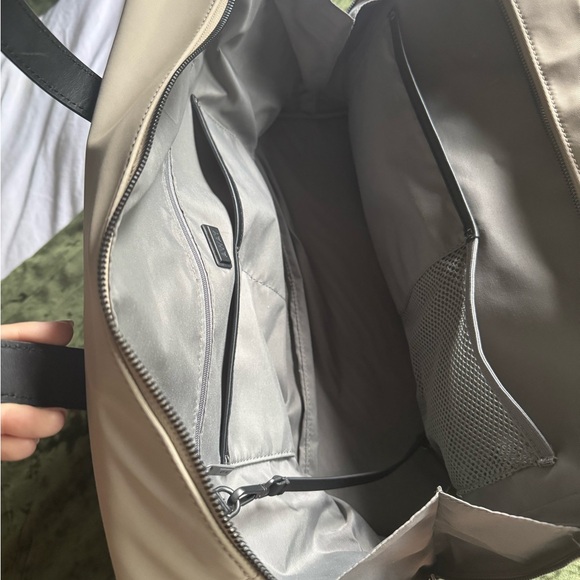 Away Beige and Black Duffel Bag - Picture 3 of 8